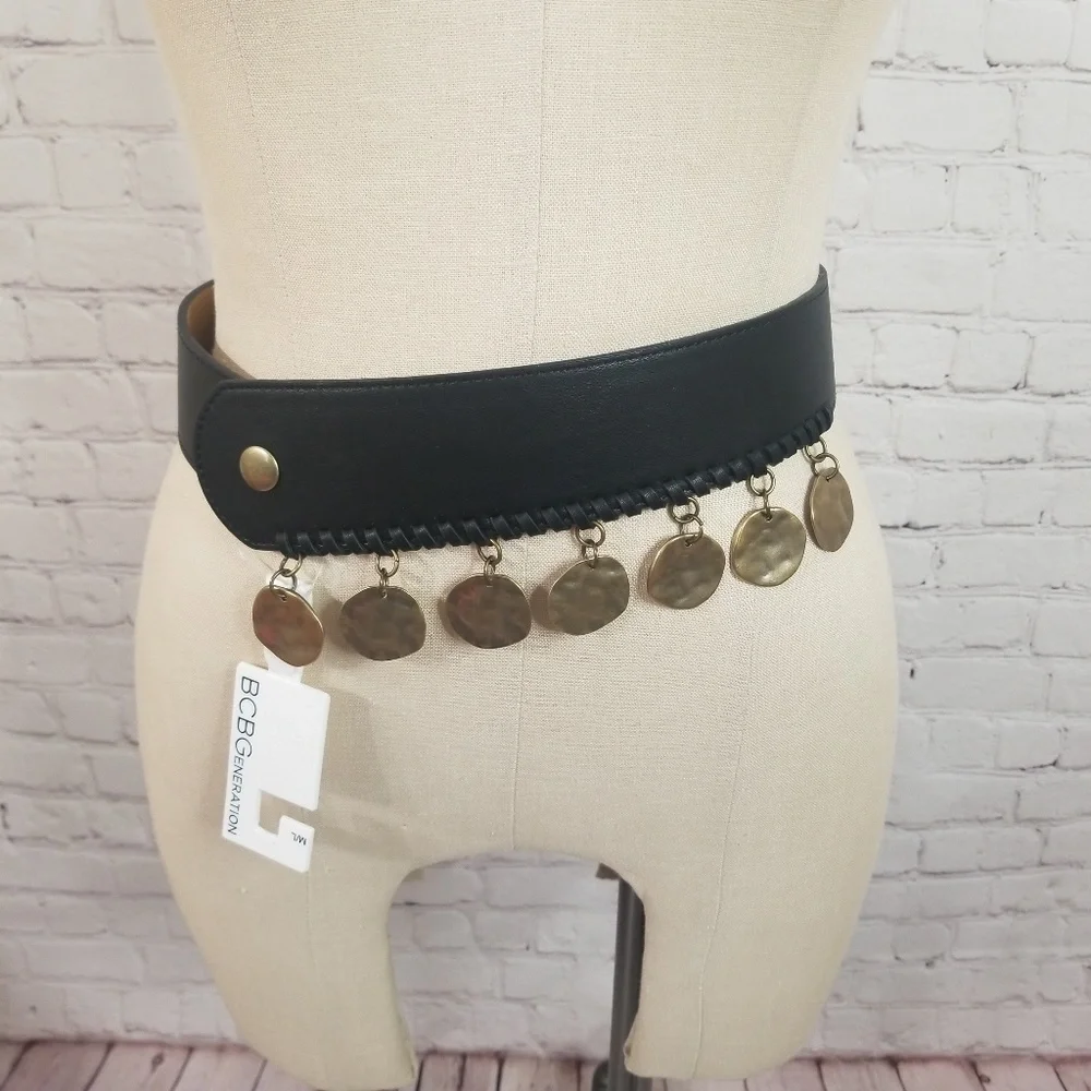 Black Belt embelished BCBGeneration NWT size M/L